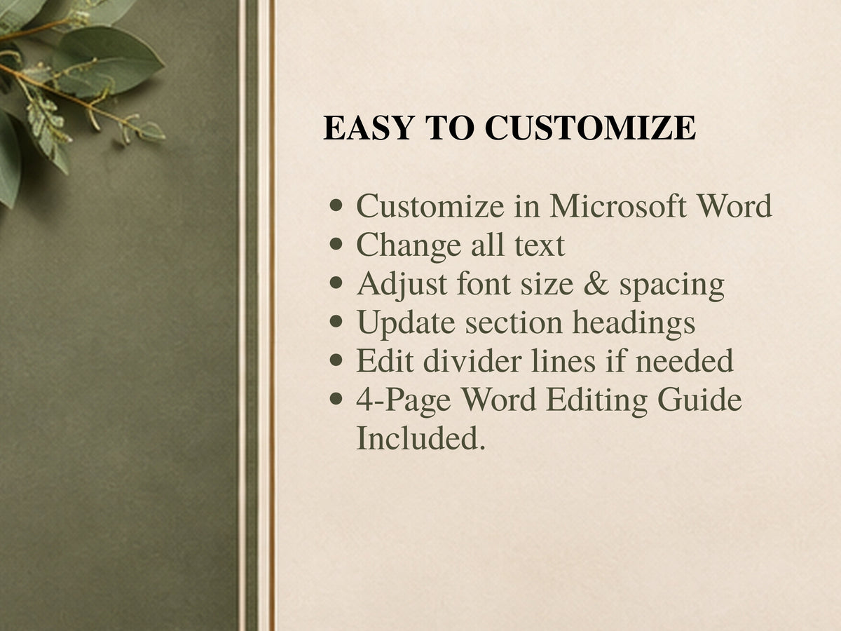 ATS-Friendly Resume Template for Word | 1 & 2 Page Resume Bundle