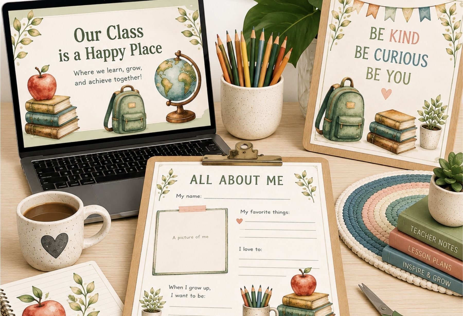 Free Cozy Classroom Clipart