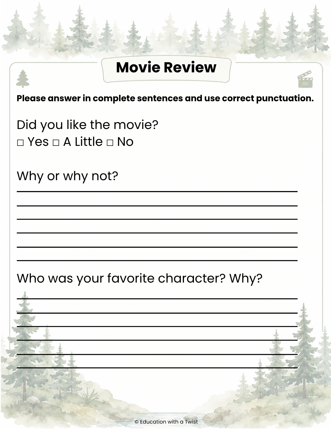 Bridge to Terabithia Book & Movie Comparison | Grades 3–6