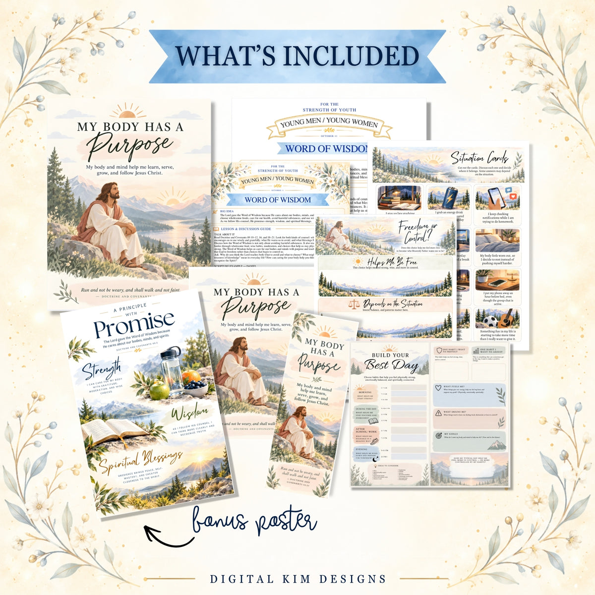 LDS Word of Wisdom Youth Lesson – October 11, 2026 | Young Women & Young Men