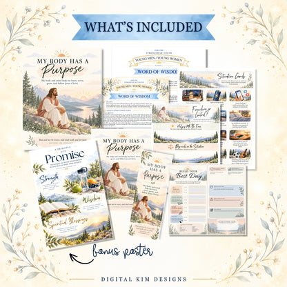 LDS Word of Wisdom Youth Lesson – October 11, 2026 | Young Women & Young Men