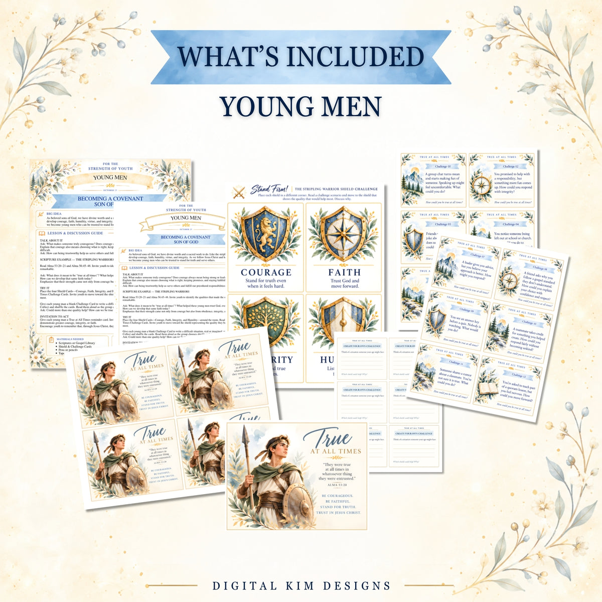 October 25 Young Women & Young Men Lesson Bundle | LDS FSY