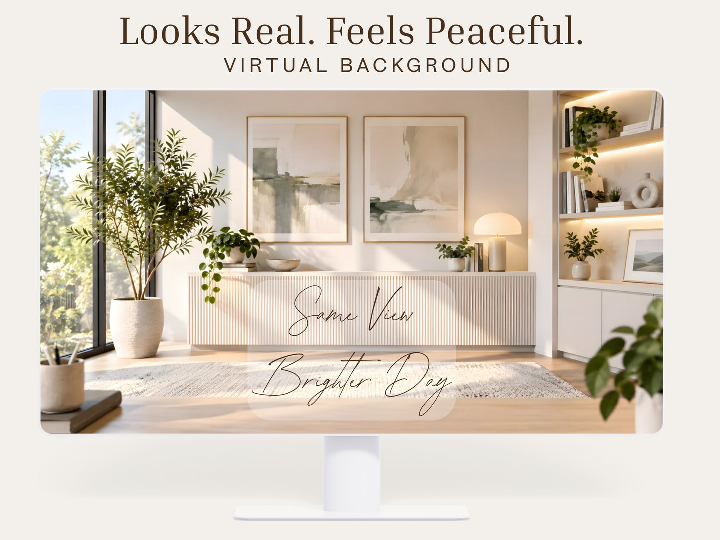 Scandinavian Virtual Background – Professional Zoom, Teams & Google Meet Background