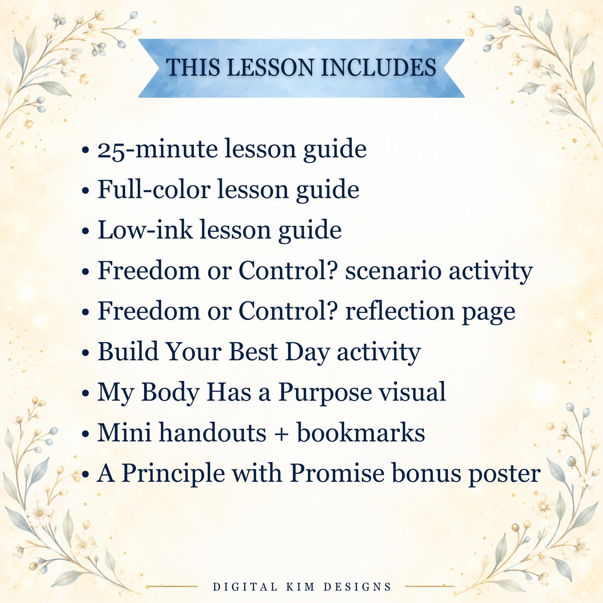 LDS Word of Wisdom Youth Lesson – October 11, 2026 | Young Women & Young Men