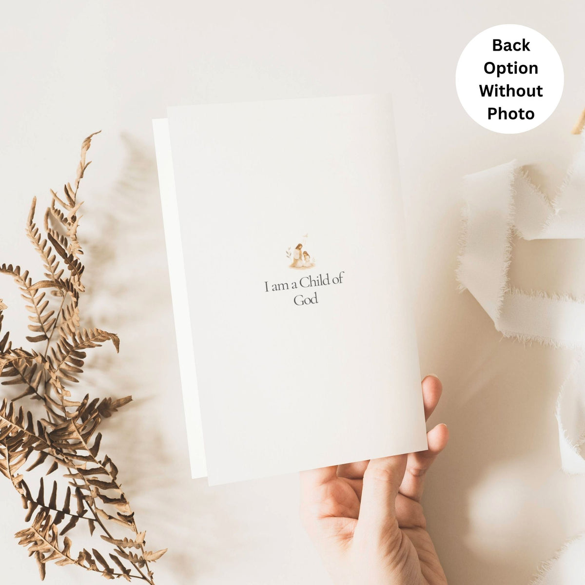 Editable LDS Baptism Program Template for Girls | Canva Printable