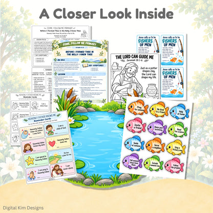 Come Follow Me Primary Lesson Helps 2026 | Jeremiah Oct 19–25