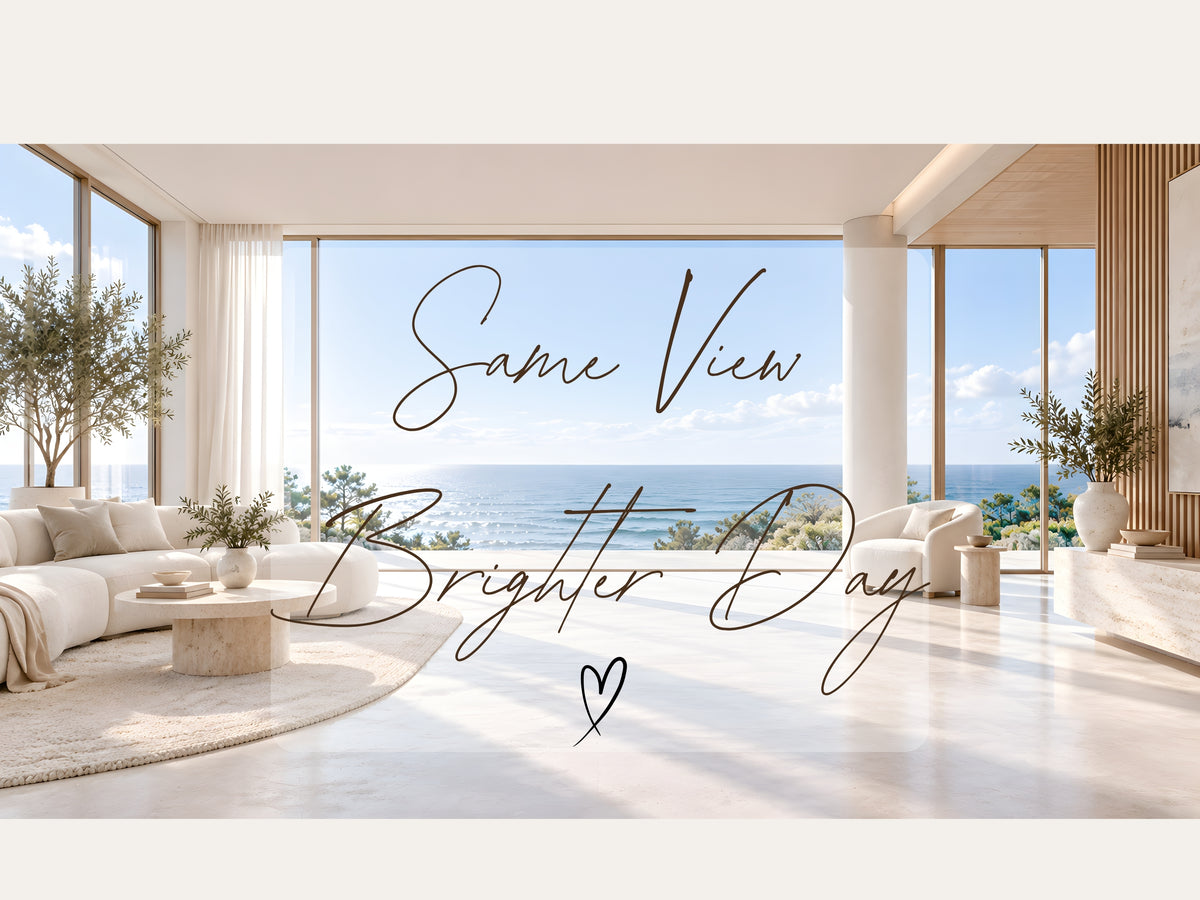 Panoramic Coastal Virtual Background – Professional Zoom, Teams & Google Meet Background