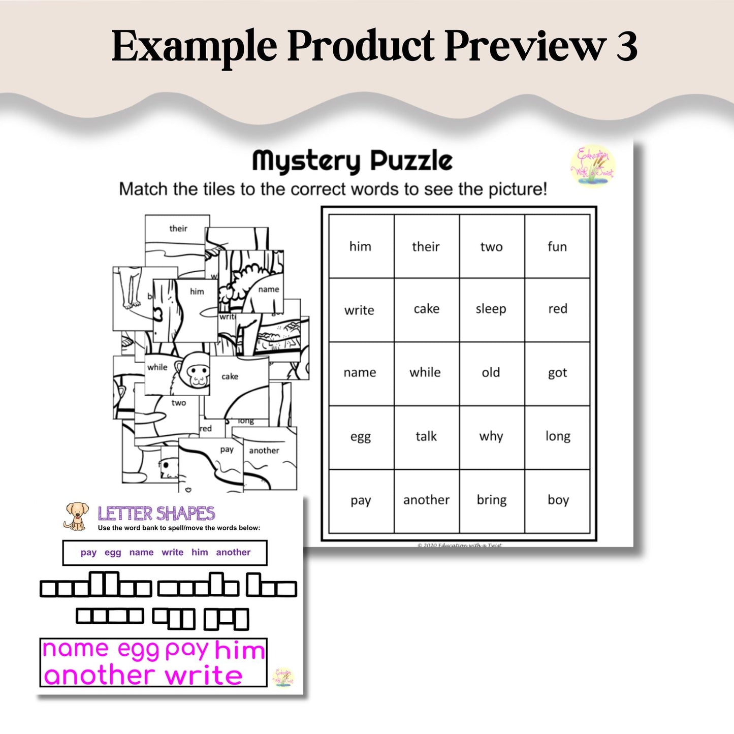 PCI Reading Level 2 Reading Bundle | Google Slides Sight Word Activities | Words 141–280 – Digital Printable by Digital Kim Designs