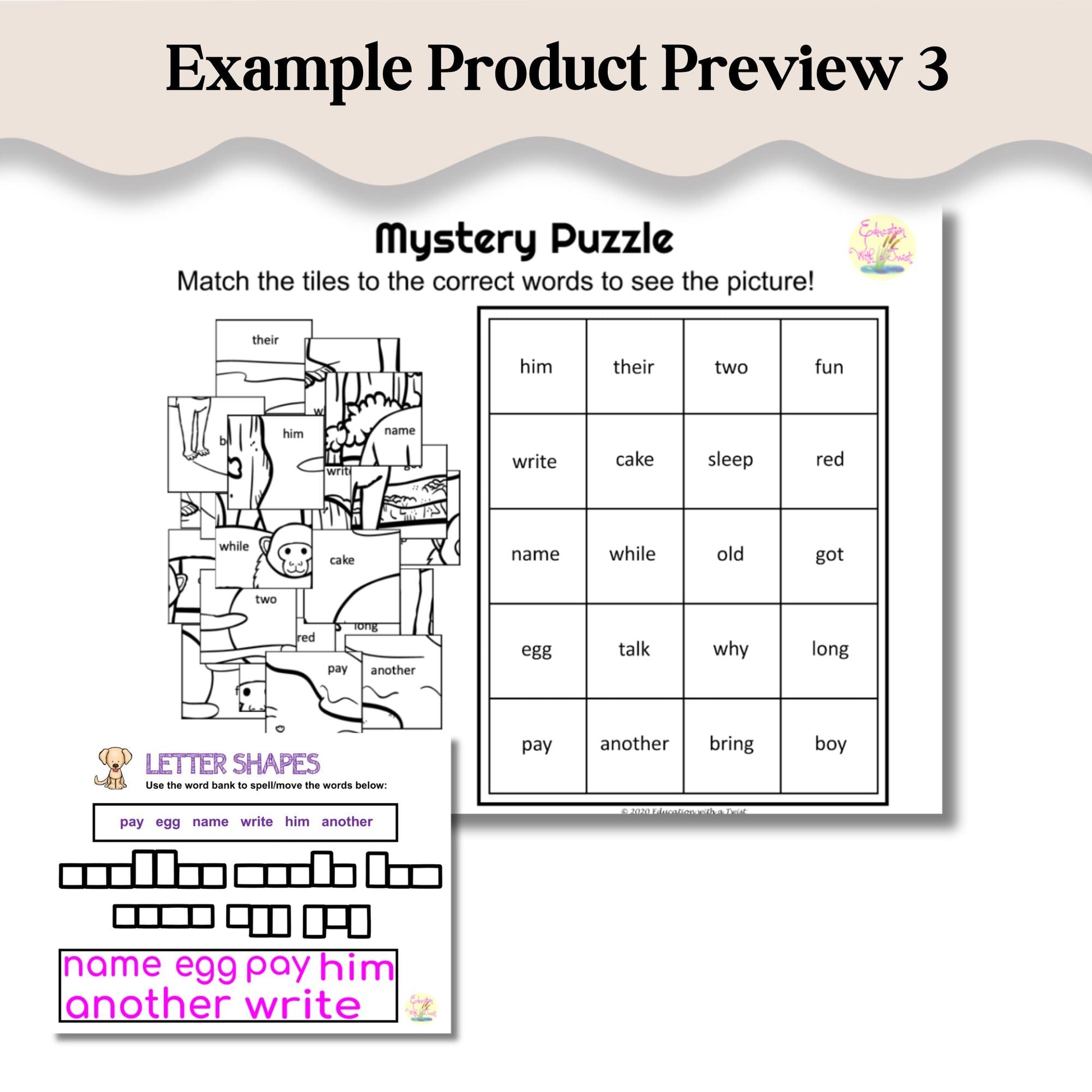 PCI Reading Level 2 Reading Bundle | Google Slides Sight Word Activities | Words 141–280 – Digital Printable by Digital Kim Designs