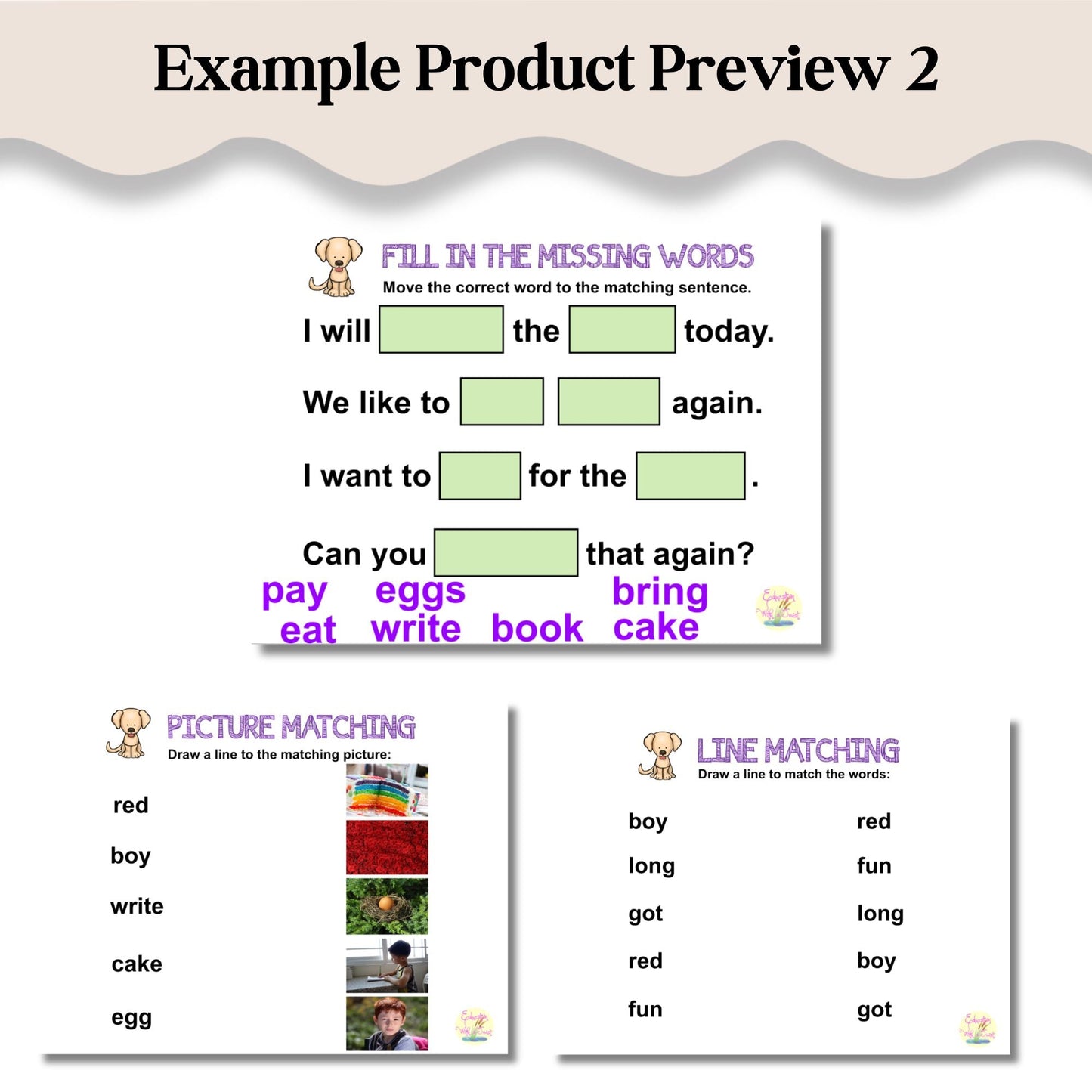 PCI Reading Level 2 Reading Bundle | Google Slides Sight Word Activities | Words 141–280 – Digital Printable by Digital Kim Designs