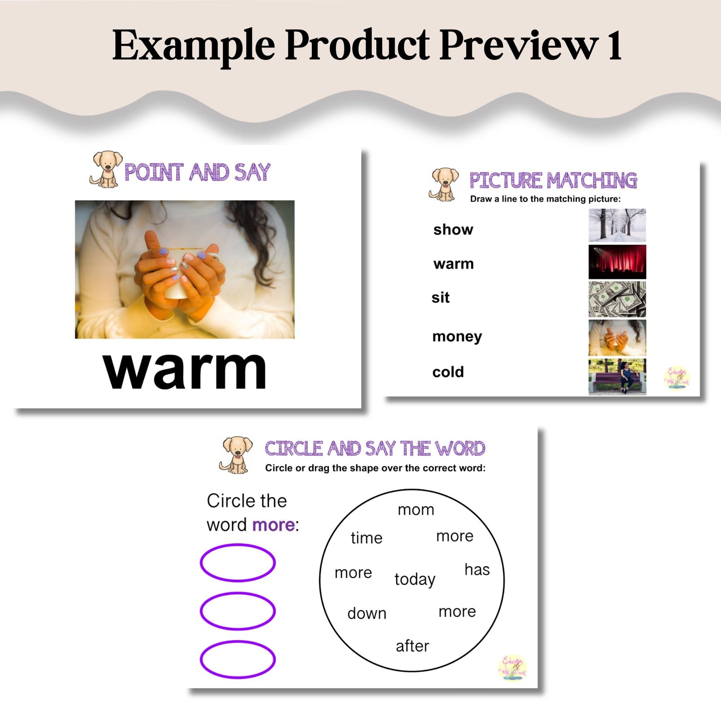 PCI Reading Supplementary Level 1 Bundle | Digital Sight Words | Words 1–140 – Digital Printable by Digital Kim Designs