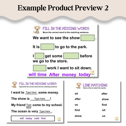 PCI Reading Supplementary Level 1 Bundle | Digital Sight Words | Words 1–140 – Digital Printable by Digital Kim Designs