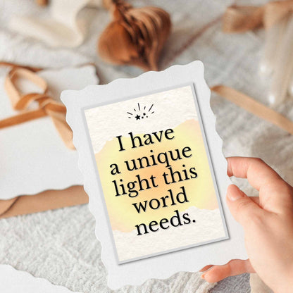 Positive Affirmation Cards for Kids & Tweens – 24 Printable Quotes for Confidence & Self - Worth – Faith - Based Printable by Digital Kim Designs