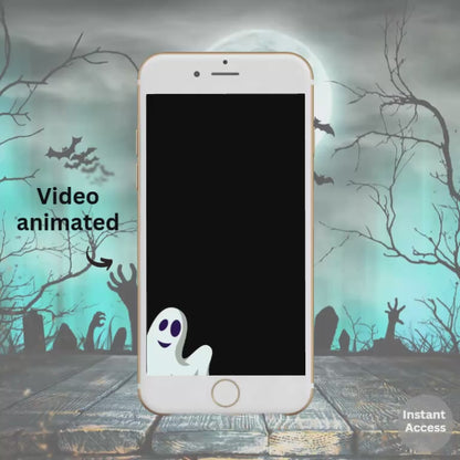 Kids Halloween Costume Party Video Invitation – Editable Canva Animated Evite