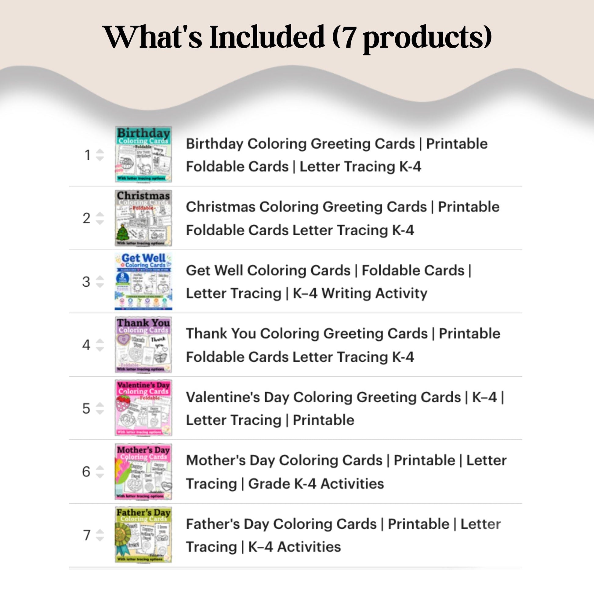 Printable Coloring Greeting Cards Bundle | Holiday & Special Occasion Cards | Letter Tracing | 59 Pages – Digital Printable by Digital Kim Designs