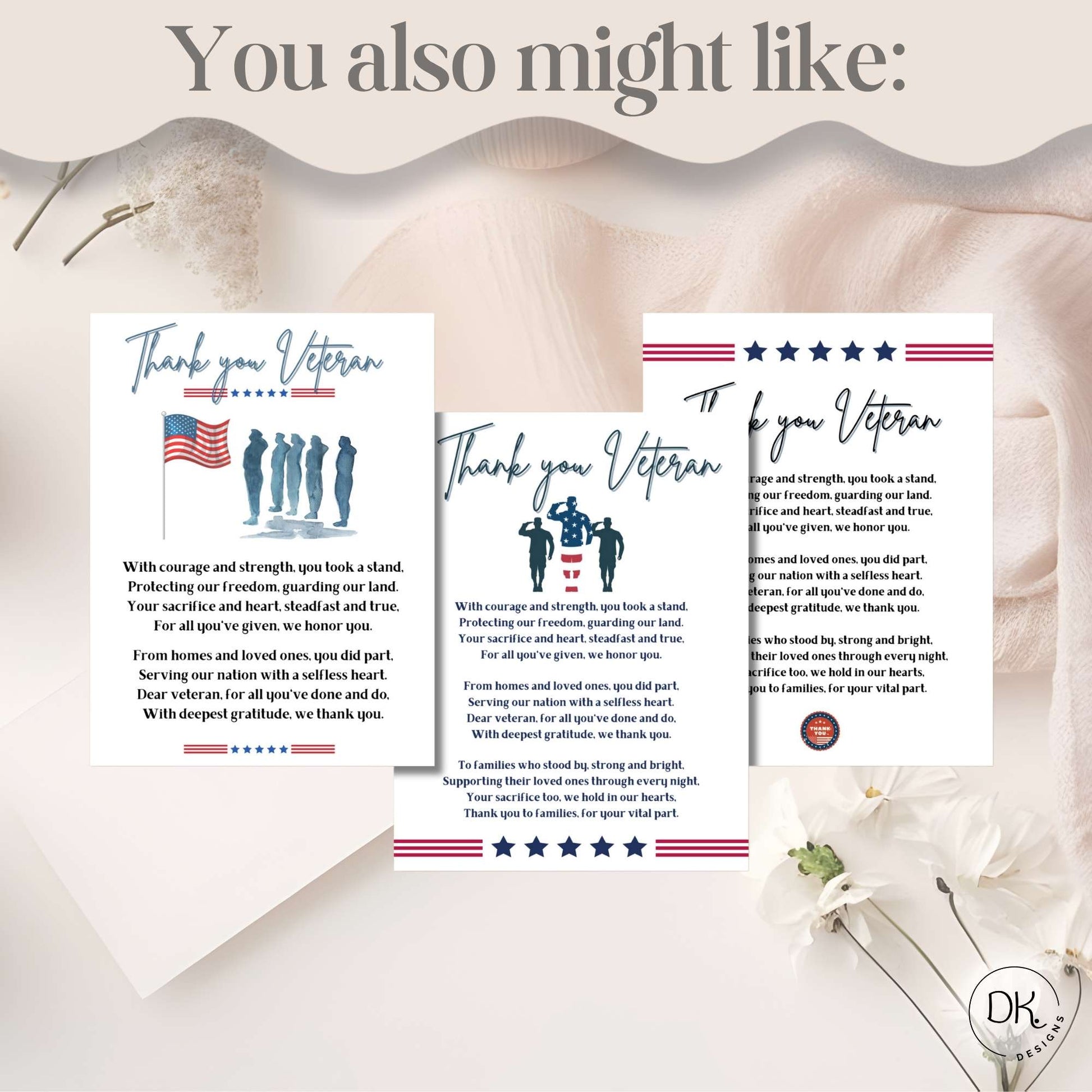 Veteran’s Day Coloring Pages for Kids – Printable Thank You Sheets for Veterans, Memorial Day, or Patriotic Events – Faith - Based Printable by Digital Kim Designs