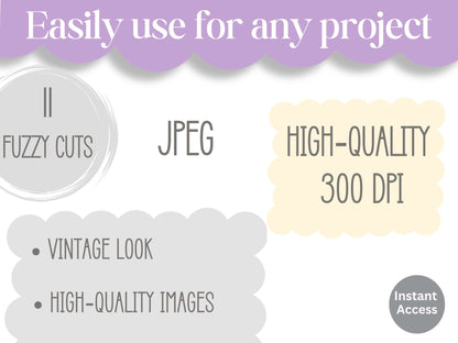 Vintage Birthday Clipart & Fussy Cuts | 11 Printable Junk Journal Images – Digital Printable by Digital Kim Designs