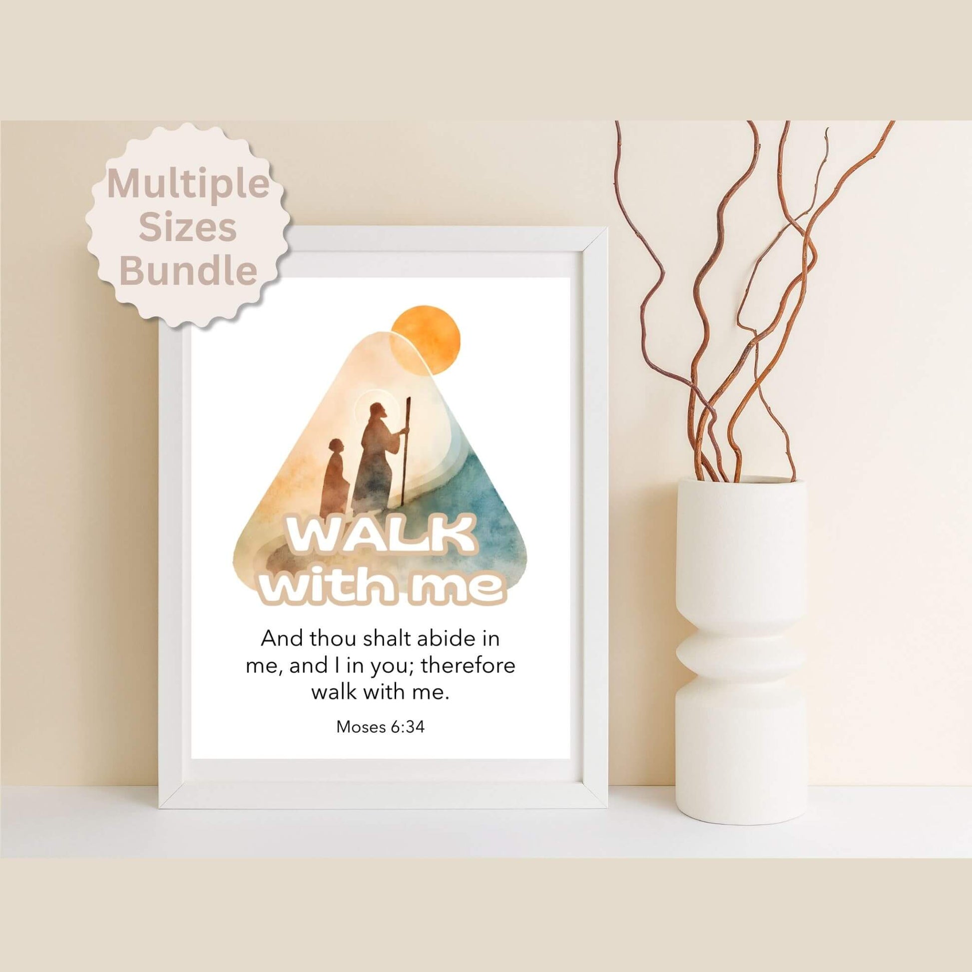 Walk With Me LDS Youth Theme 2026 Printable Bundle | Posters, Handouts & Phone Wallpaper – Digital Printable by Digital Kim Designs